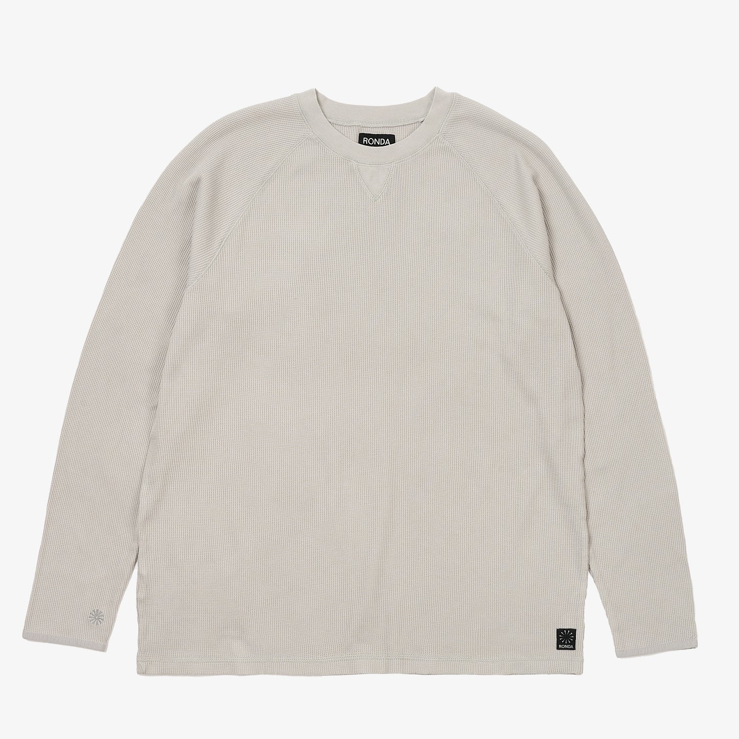 Lands Waffle Stone Grey