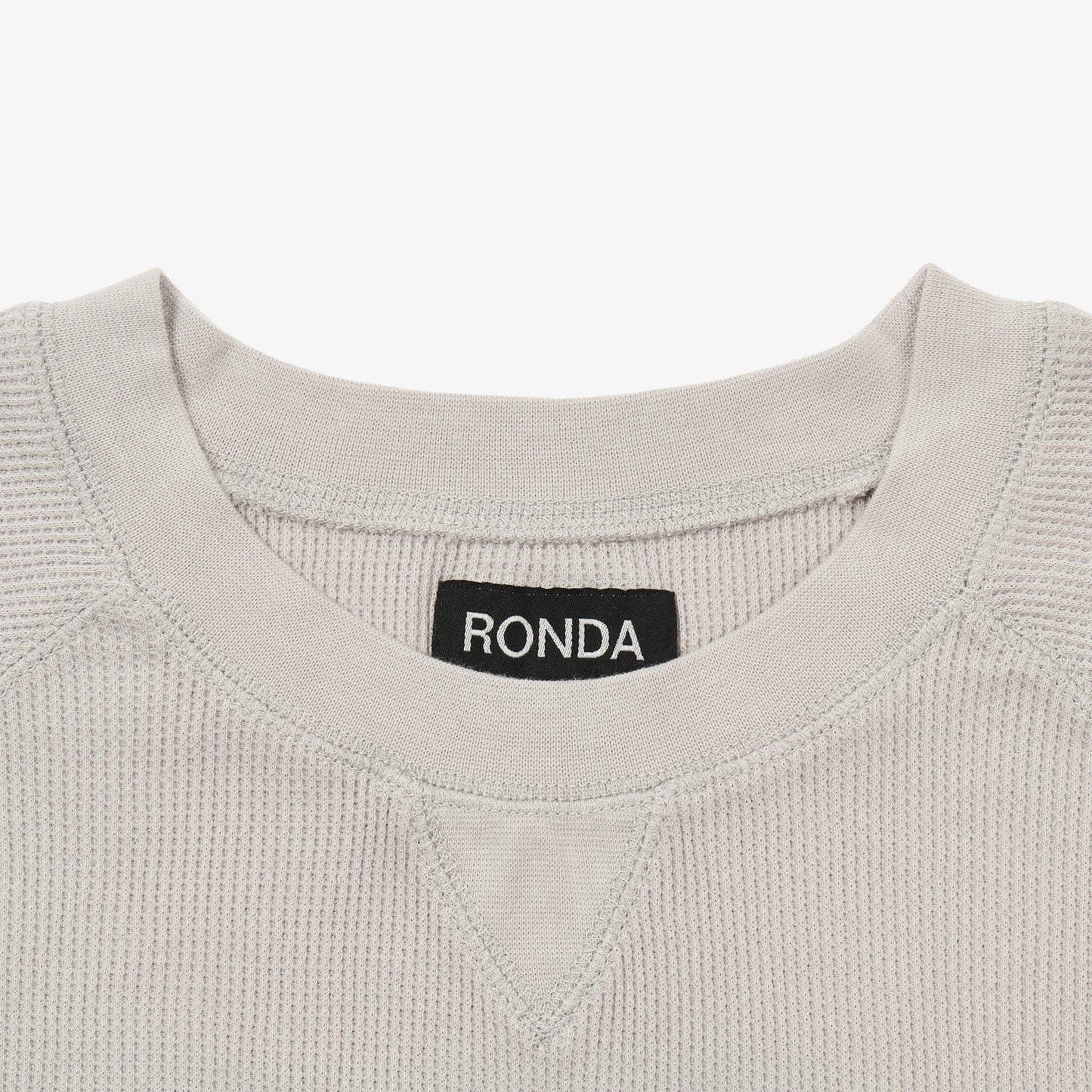 Lands Waffle Stone Grey